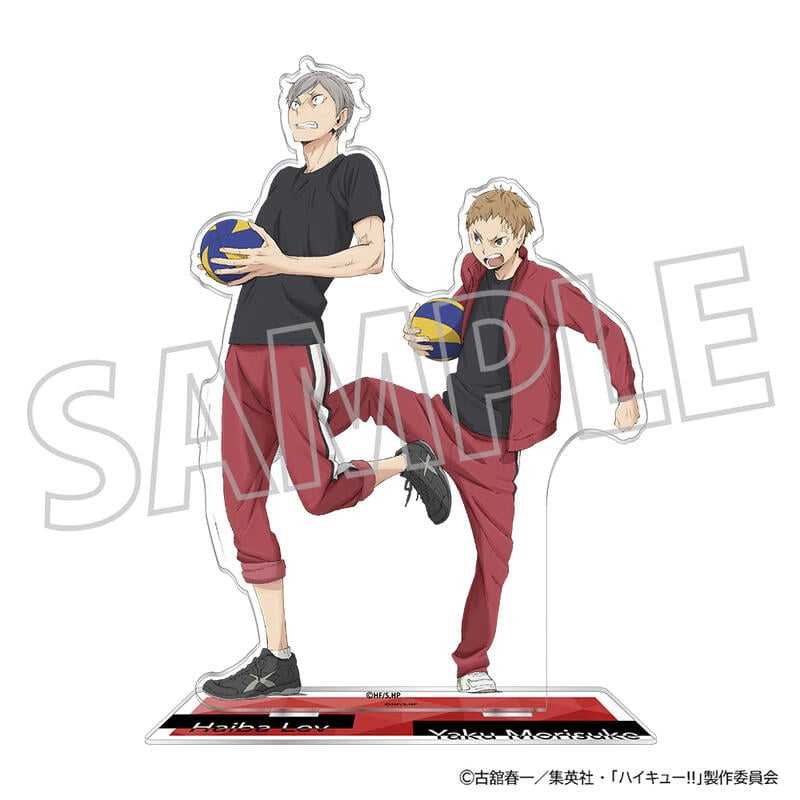 ☆卡卡夫☆24年3月預購(取付免訂金) Movic 排球少年!! 夜久衛輔 灰羽列夫 雙人壓克力立牌 0110