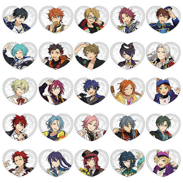 ☆卡卡夫☆ 全新現貨 amie 合奏明星!! 偶像夢幻祭2 心形透明卡片集 第3彈 中盒 再版