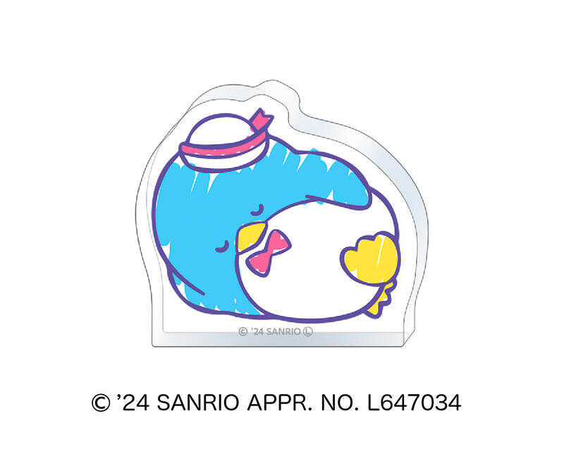 ☆卡卡夫☆全新現貨 Movic 三麗鷗角色 側身睡姿壓克力磚 大眼蛙 單售