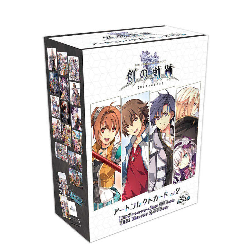 ☆卡卡夫☆24年9月預購(取付免訂金) 窗簾魂 英雄傳說 創之軌跡 藝術卡片收藏集 第2彈 中盒 0712