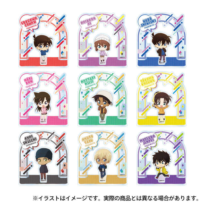 ☆卡卡夫☆全新現貨 Paluc 名偵探柯南 SD角色 壓克力立牌 分售