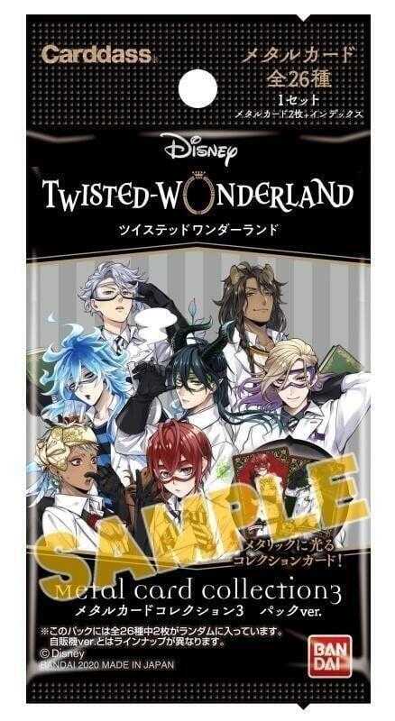 ☆卡卡夫☆ 全新現貨 日空版 萬代 迪士尼 扭曲仙境 金屬卡片收藏集 第3彈 中盒