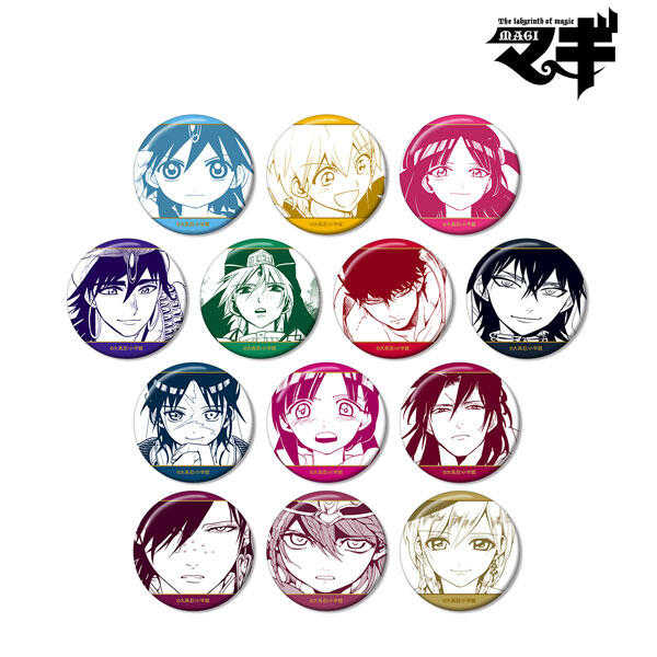 ☆卡卡夫☆25年1月預購(取付免訂金) amnibus MAGI魔奇少年 原作漫畫 胸章 徽章集 中盒1004