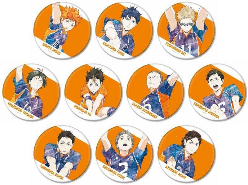 ☆卡卡夫☆全新現貨 amnibus 排球少年!! Ani-Art 第3彈 大尺寸胸章 徽章 分售