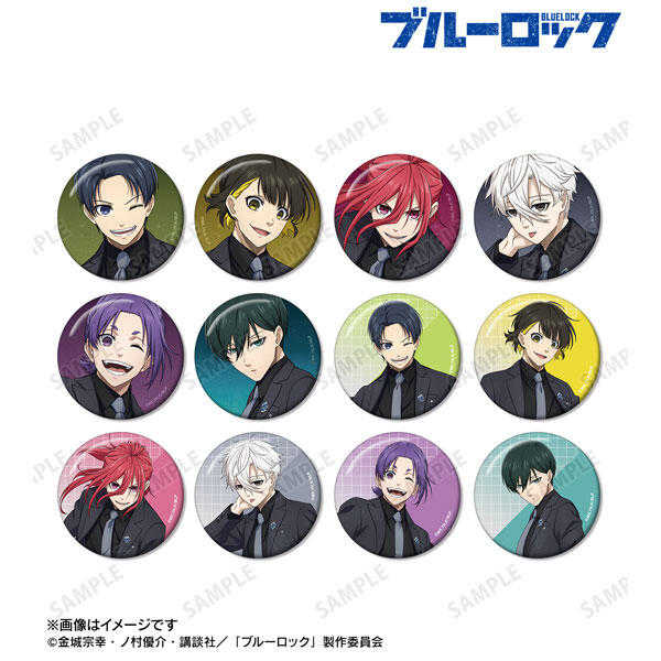 ☆卡卡夫☆全新現貨 amnibus 藍色監獄 西裝模特兒 胸章 徽章集 中盒