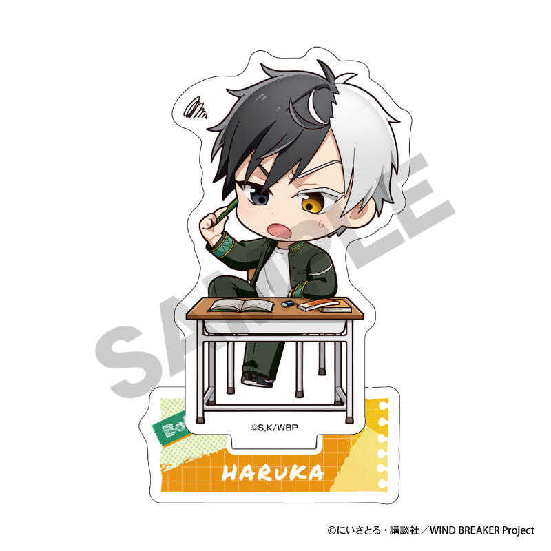 ☆卡卡夫☆全新現貨 Crux 防風少年 Q版書桌 迷你壓克力立牌 分售