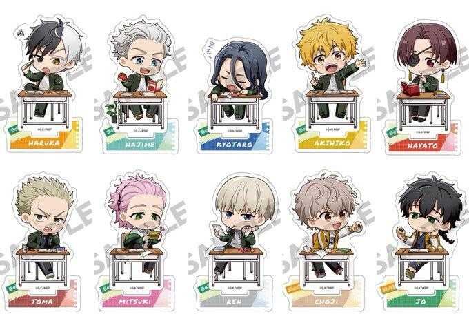 ☆卡卡夫☆全新現貨 Crux 防風少年 Q版書桌 迷你壓克力立牌 分售