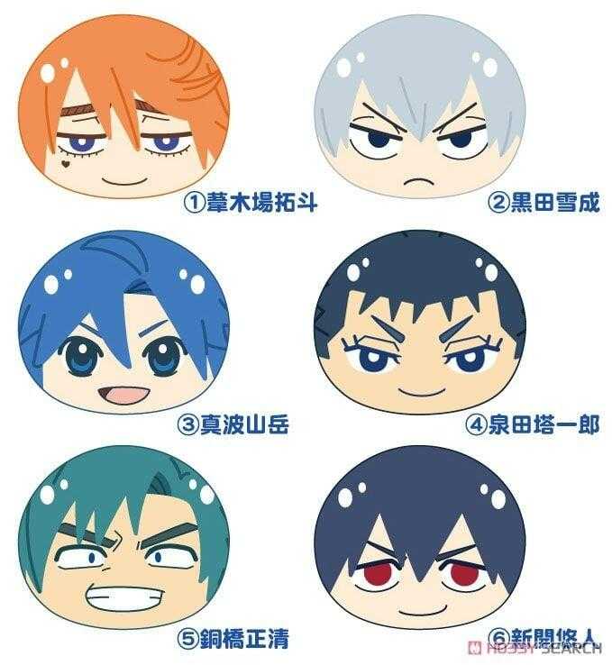 ☆卡卡夫☆ 全新現貨 Ensky 飆速宅男 新世代 沙包 饅頭吊飾集 箱根學園