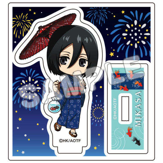 ☆卡卡夫☆全新現貨 TBS 進擊的巨人 緣日 Q版角色 迷你壓克力立牌 分售