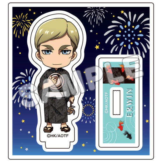 ☆卡卡夫☆全新現貨 TBS 進擊的巨人 緣日 Q版角色 迷你壓克力立牌 分售