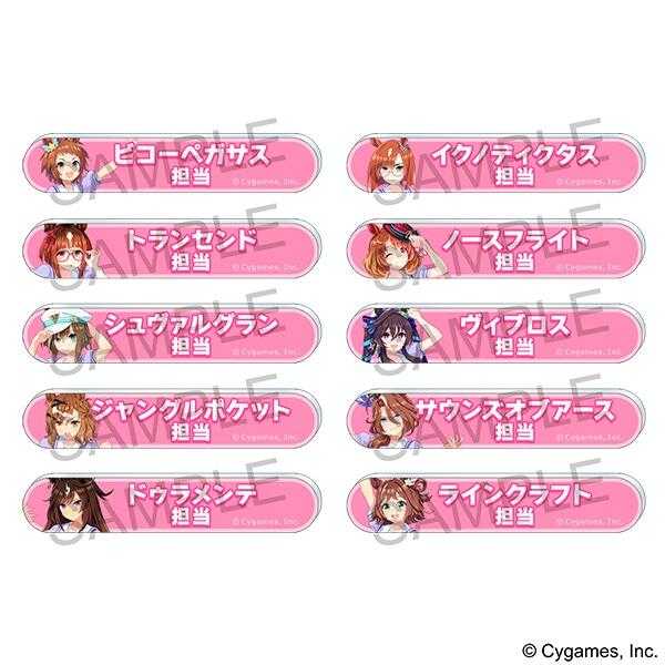 ☆卡卡夫☆25年6月預購(取付免訂金)Movic 賽馬娘 稱號擔當 壓克力徽章集 第10彈 中盒 0403