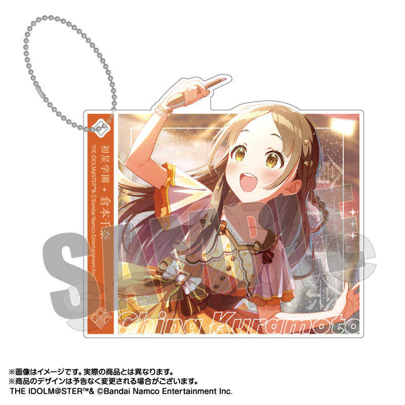 ☆卡卡夫☆全新現貨 amiami 學園偶像大師 CD封面設計 壓克力立牌鑰匙圈 分售
