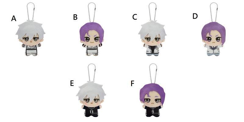 ☆卡卡夫☆ 全新現貨 代理 BP景品 藍色監獄 EPISODE凪 迷你珠鍊布偶吊飾 努努 分售