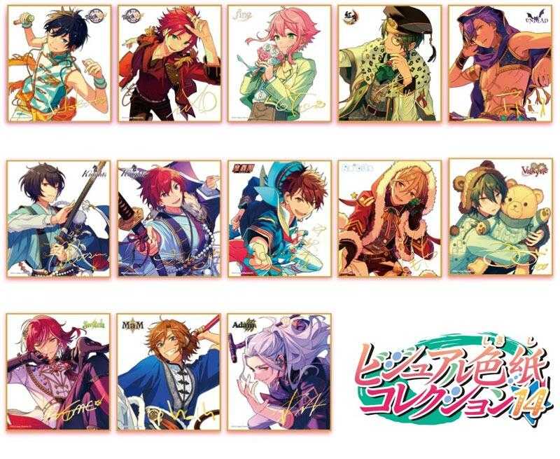 ☆卡卡夫☆ 全新現貨 不挑盒況 Ensky 合奏明星 複製簽名 迷你色紙集 Vol.14