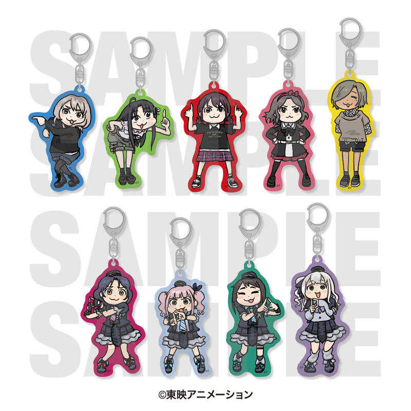 ☆卡卡夫☆25年7月預購(取付免訂金)EDITH Girls Band Cry Q版壓克力吊飾集 中盒 0509