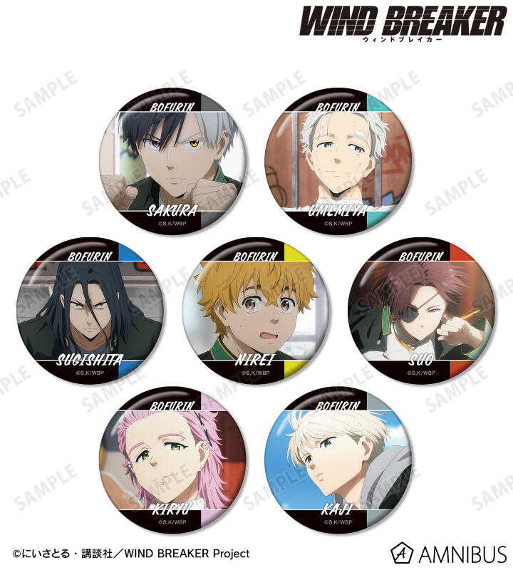 ☆卡卡夫☆25年6月預購(取付免訂金) amnibus 防風少年 場面寫真 胸章 徽章集 第2彈 中盒 0506