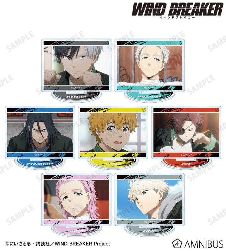 ☆卡卡夫☆25年6月預購(取付免訂金) amnibus 防風少年 場面寫真 壓克力立牌集 中盒 0506