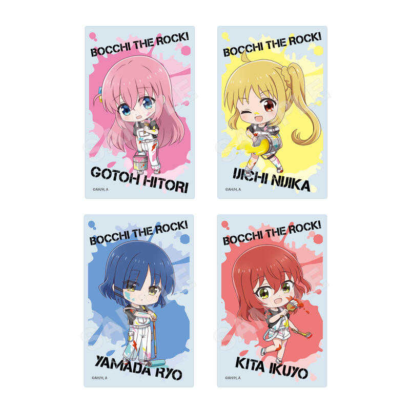 ☆卡卡夫☆25年6月預購(取付免訂金)CS.FRONT 孤獨搖滾! 油漆藝術 透明卡片收藏集 01 中盒 0509