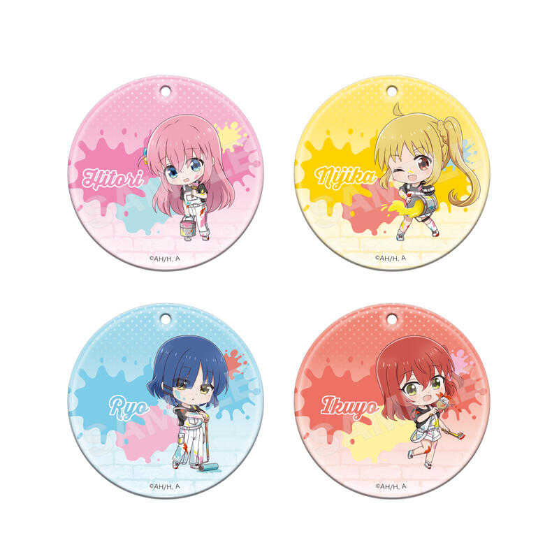 ☆卡卡夫☆25年6月預購(取付免訂金) CS.FRONT 孤獨搖滾! 油漆藝術 透明壓克力吊飾集 02 中盒 0509