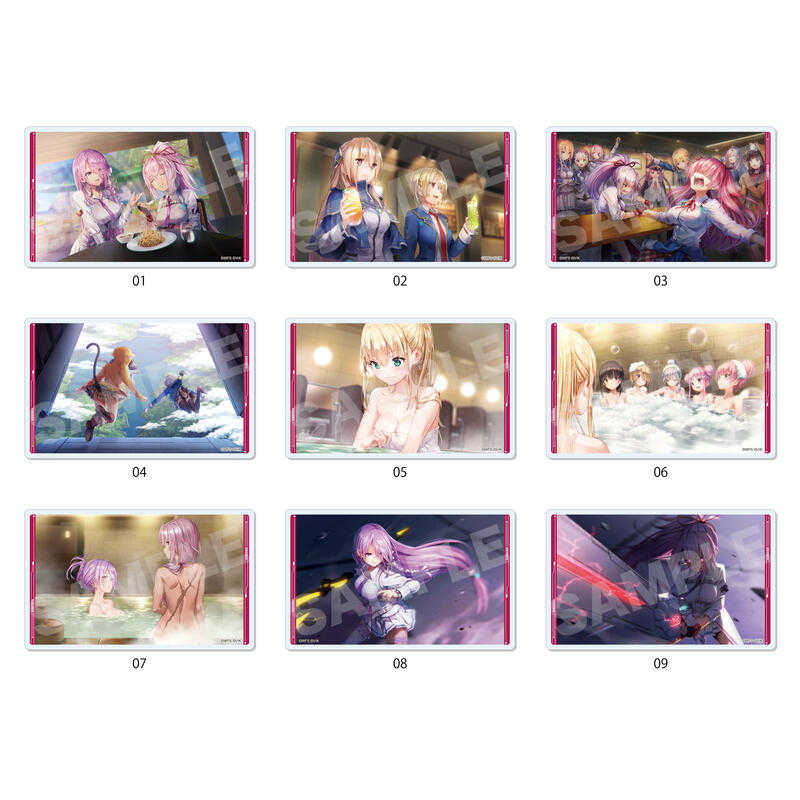 ☆卡卡夫☆25年6月預購(取付免訂金) CS.FRONT 緋染天空 壓克力卡片收藏集 A盒 0509