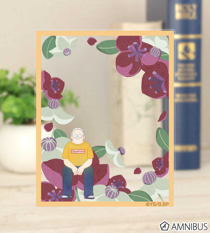 ☆卡卡夫☆25年8月預購(取付免訂金) amnibus 坂本日常 植物主題 壓克力卡片收藏集 中盒 0513