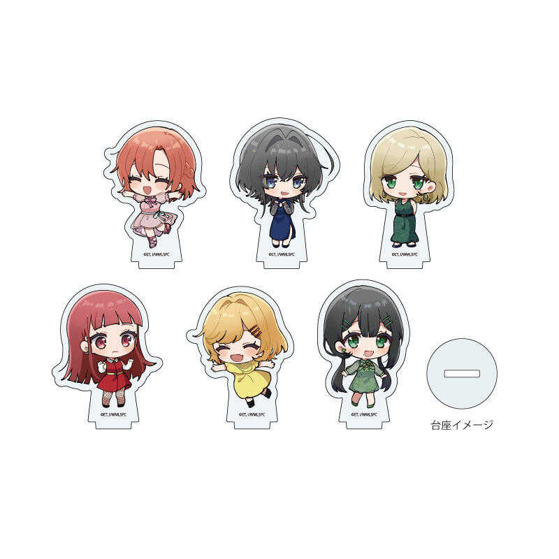 ☆卡卡夫☆25年7月預購(取付免訂金) A3 恰如細語般的戀歌 派對服裝 Q版壓克力立牌收藏集 中盒 01 0512