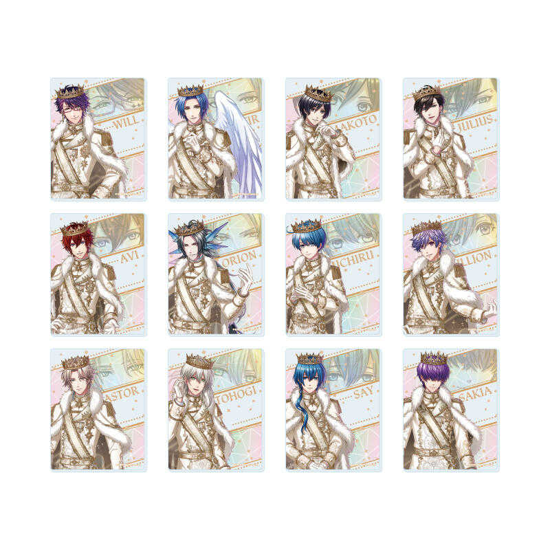 ☆卡卡夫☆7月預購(取付免訂金) A3 夢王國與沉睡中的100位王子殿下 宮廷風 壓克力卡片收藏集 中盒 05 0512