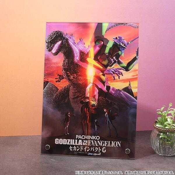☆卡卡夫☆25年7月預購(取付免訂金) Movic 新世紀福音戰士 哥吉拉對EVA 海報設計 B5壓克力板畫 0521