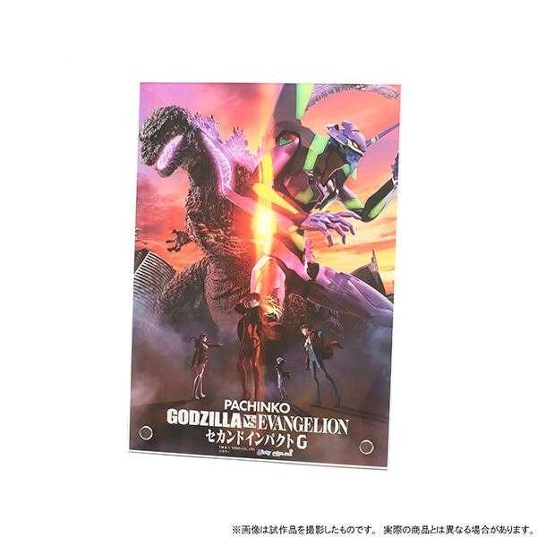 ☆卡卡夫☆25年7月預購(取付免訂金) Movic 新世紀福音戰士 哥吉拉對EVA 海報設計 B5壓克力板畫 0521