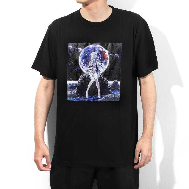 ☆卡卡夫☆25年7月預購(取付免訂金) Movic 新世紀福音戰士 EVA 綾波零(長髮) 純棉T恤 黑 0521