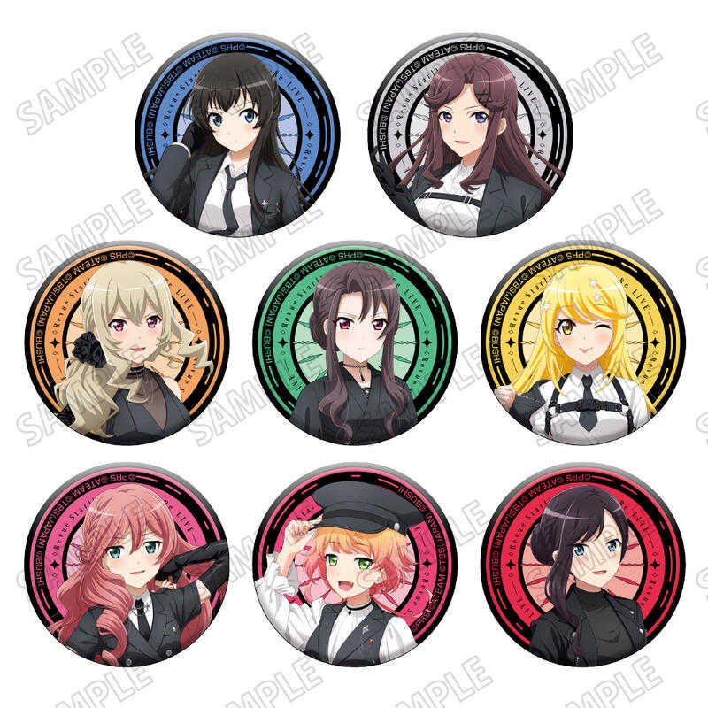 ☆卡卡夫☆25年8月預購(取付免訂金) Medicos 少女歌劇 黑衣造型 胸章 徽章集 第2彈 中盒 0513