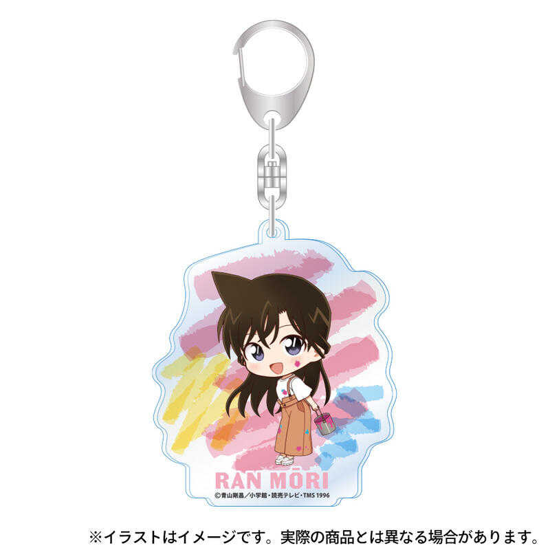 ☆卡卡夫☆全新現貨 Paluc 名偵探柯南 油漆藝術 Q版壓克力鑰匙圈 分售