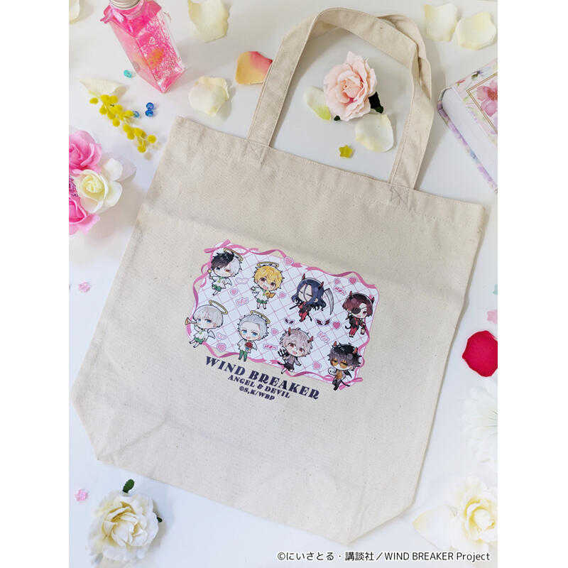 ☆卡卡夫☆25年7月預購(取付免訂金) Seasonal-Plants 防風少年 天使與惡魔 Q版托特包 手提袋0516