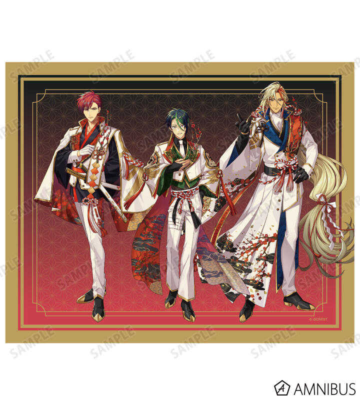 ☆卡卡夫☆8月預購(取付免訂金) amnibus 夢職人與無法忘懷的黑妖精 紅き黎明 落ちる花影 集合 帆布畫 0604