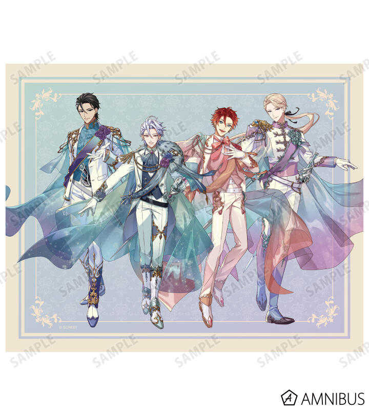 ☆卡卡夫☆8月預購(取付免訂金) amnibus 夢職人與無法忘懷的黑妖精 君に誓う、愛のかたち 集合 帆布畫 0604