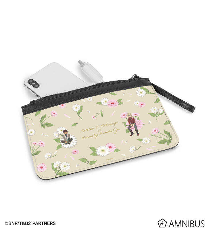 ☆卡卡夫☆8月預購(取付免訂金) amnibus 虎與兔 TIGER\u0026BUNNY 植物主題 合成皮小物收納包 0604