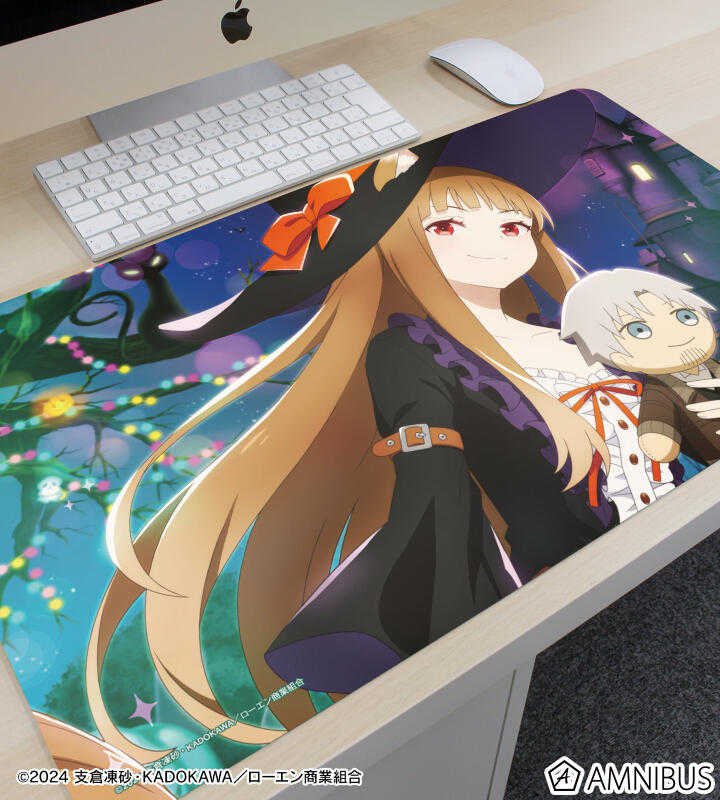 ☆卡卡夫☆25年8月預購(取付免訂金) amnibus 狼與辛香料 與赫蘿的四季物語 萬聖節 軟膠墊 桌墊 0604