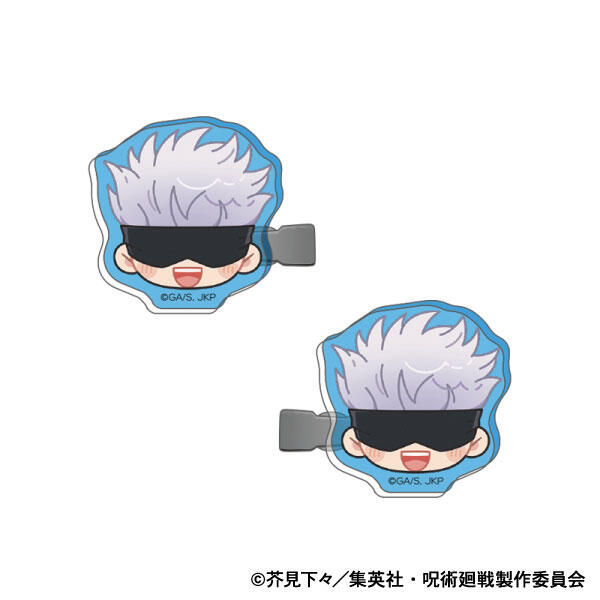 ☆卡卡夫☆全新現貨 Movic 咒術迴戰 Q版大頭髮夾2入套組 瀏海夾 分售