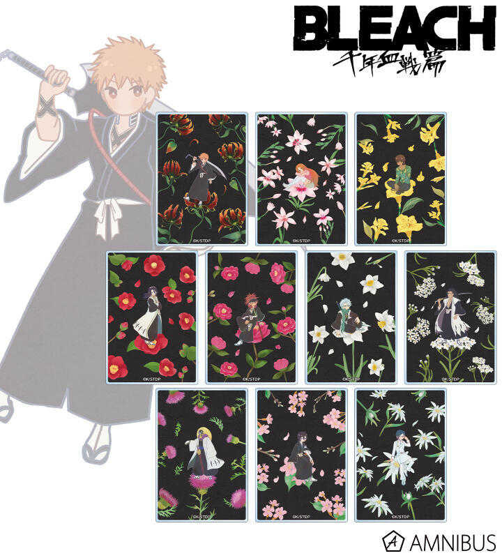 ☆卡卡夫☆25年8月預購(取付免訂金) amnibus 死神 千年血戰篇 植物主題 壓克力卡片收藏集 中盒 0603