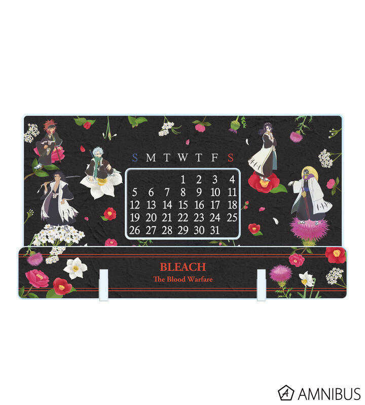 ☆卡卡夫☆25年8月預購(取付免訂金) amnibus 死神 千年血戰篇 植物主題 壓克力桌曆 萬年曆 B款 0603