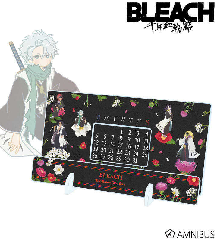 ☆卡卡夫☆25年8月預購(取付免訂金) amnibus 死神 千年血戰篇 植物主題 壓克力桌曆 萬年曆 B款 0603