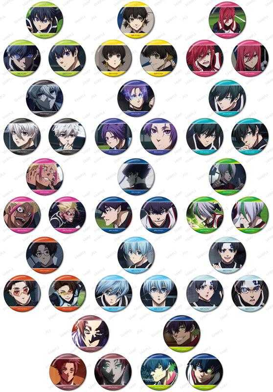 ☆卡卡夫☆全新現貨 amnibus 藍色監獄 場面寫真 角色徽章3入套組 分售