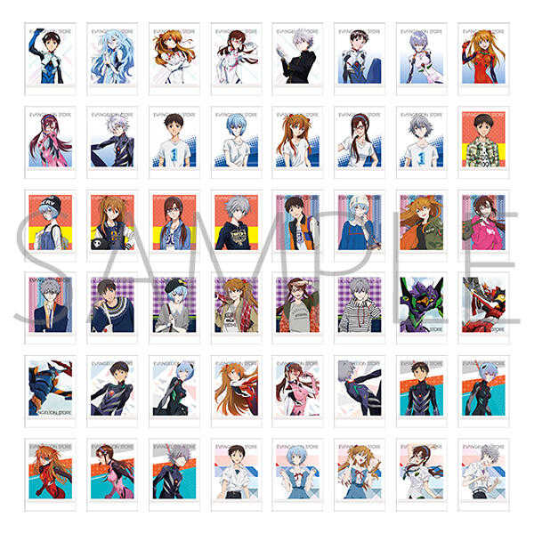 ☆卡卡夫☆25年7月預購(取付免訂金) Movic 福音戰士新劇場版 拍立得寫真卡收藏集 中盒 0604