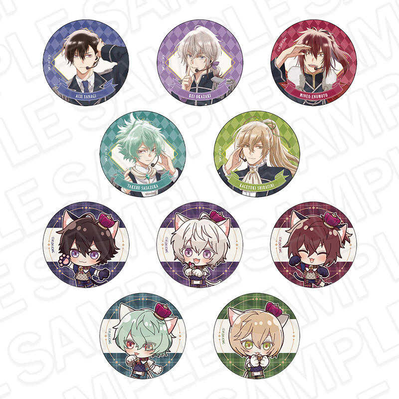 ☆卡卡夫☆7月預購(取付免訂金) CS 劇場版 Collar×Malice 偶像Ver 閃亮徽章集 中盒0519