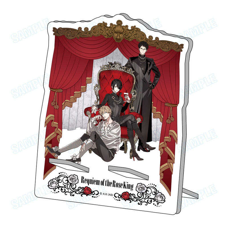 ☆卡卡夫☆25年8月預購(取付免訂金) Medicos 薔薇王的葬列 王座 玉座 多用途壓克力手機架 0529