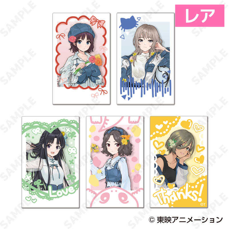 ☆卡卡夫☆25年8月預購(取付免訂金)D-techno Girls Band Cry 丹寧風 寫真卡收藏集 中盒0613