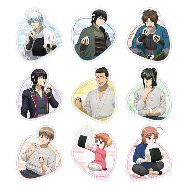 ☆卡卡夫☆25年7月預購(取付免訂金) Movic 銀魂 吃飯糰 角色貼紙收藏集 中盒 0604