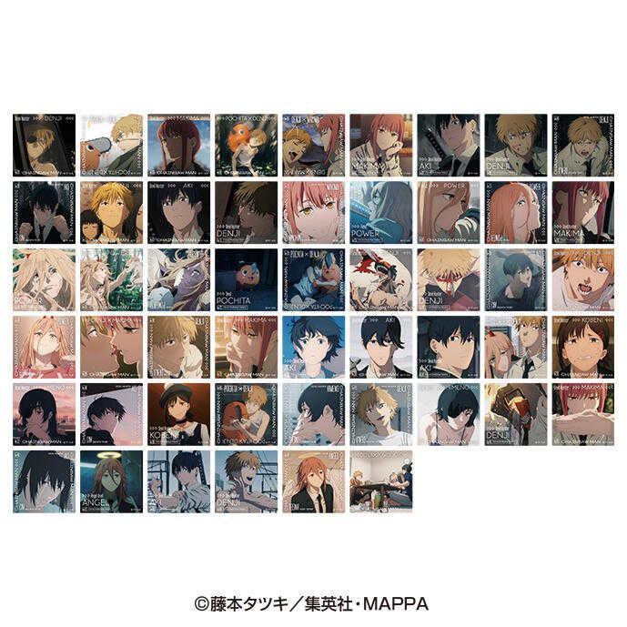 ☆卡卡夫☆25年8月預購(取付免訂金) Ensky 鏈鋸人 方形透明卡片收藏集 透卡 中盒 0606