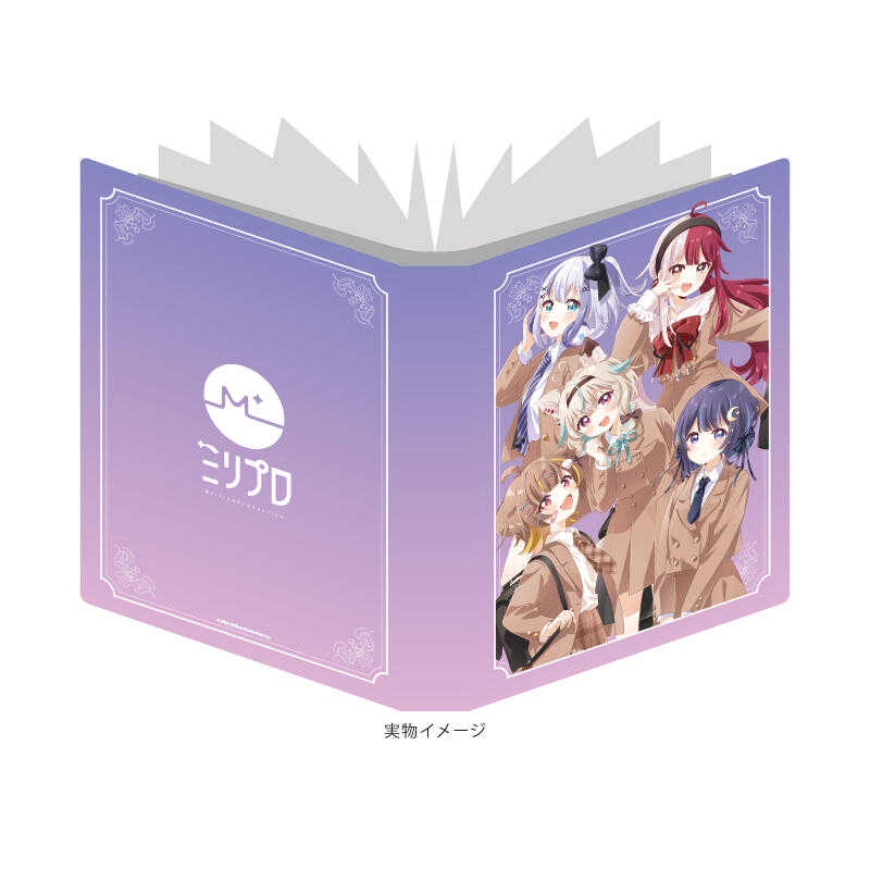 ☆卡卡夫8月預購(取付免訂金A3 ミリプロ Million Production 制服風 明信片收納夾 01集合0602