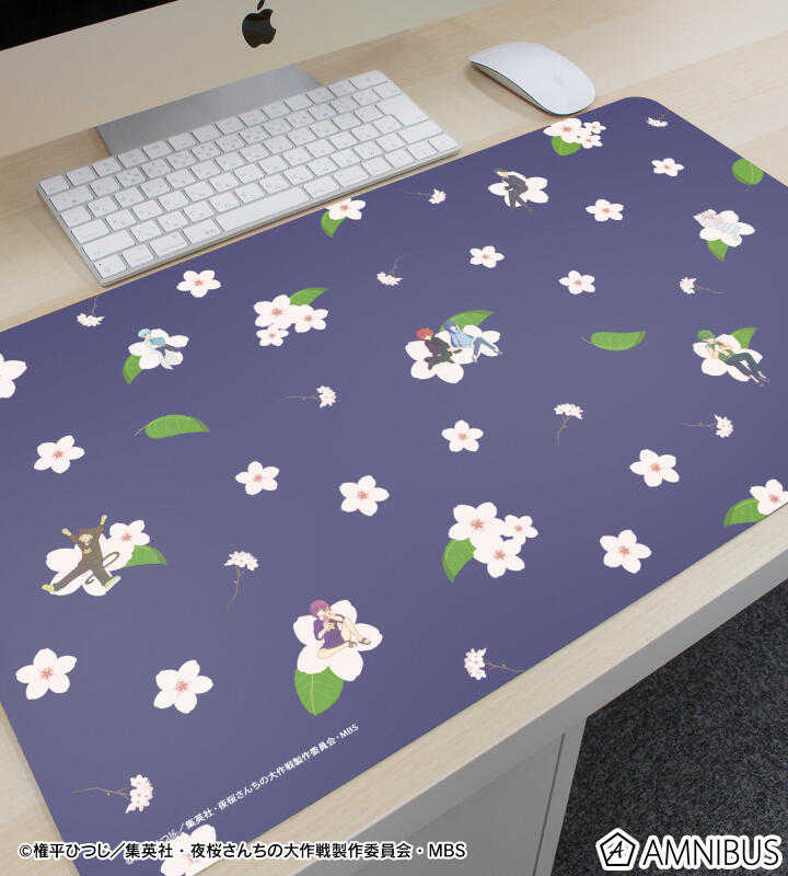 ☆卡卡夫☆25年9月預購(取付免訂金) amnibus 夜櫻家大作戰 植物主題 集合 軟膠墊 桌墊 0617